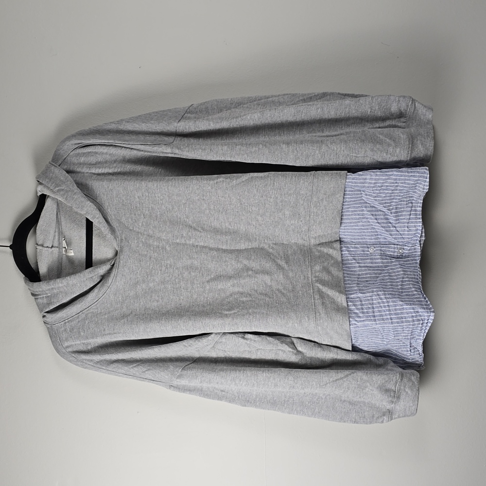 Cato layered hoodie sweatshirt